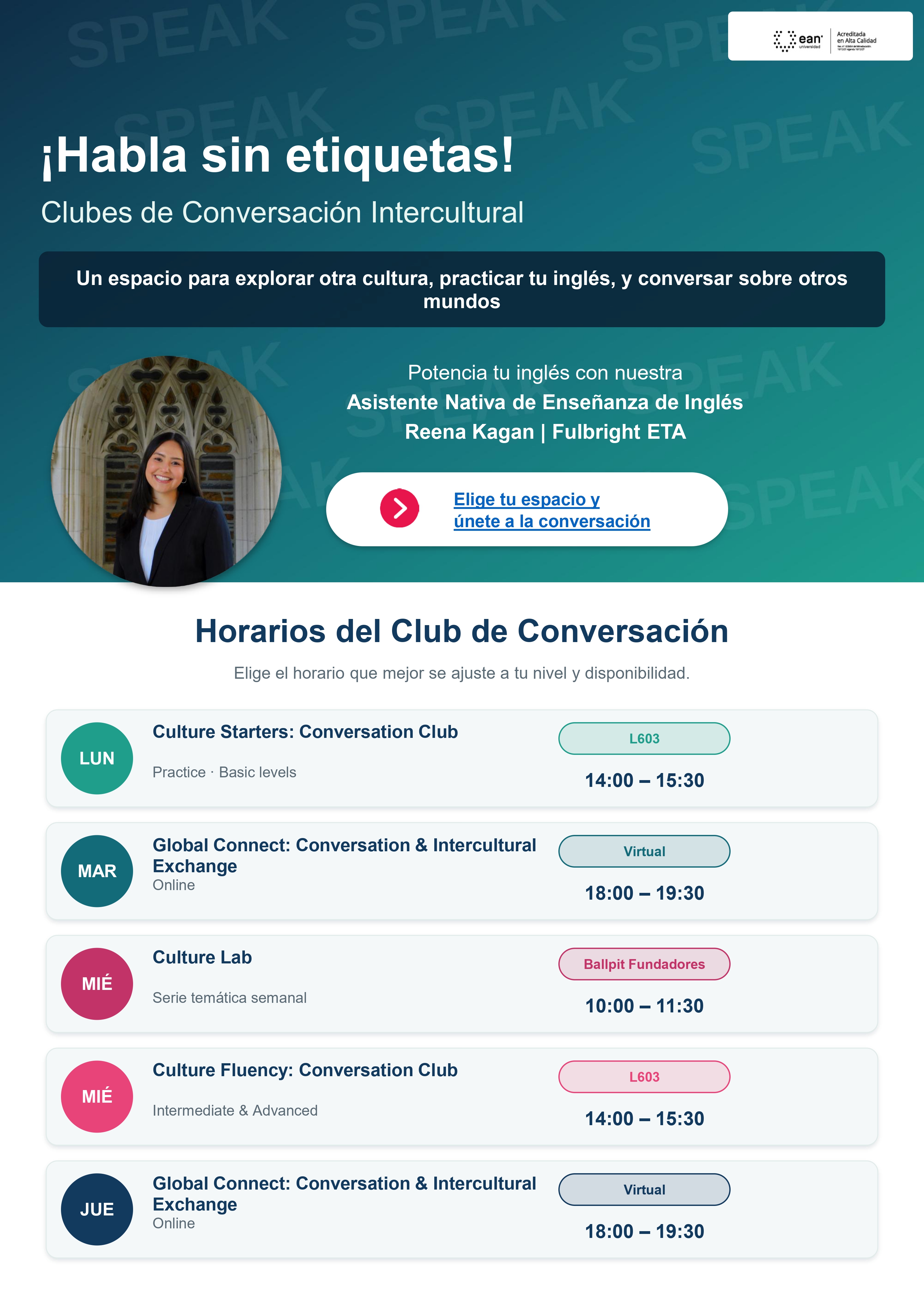 Habla sin etiquetas - Reena Kagan